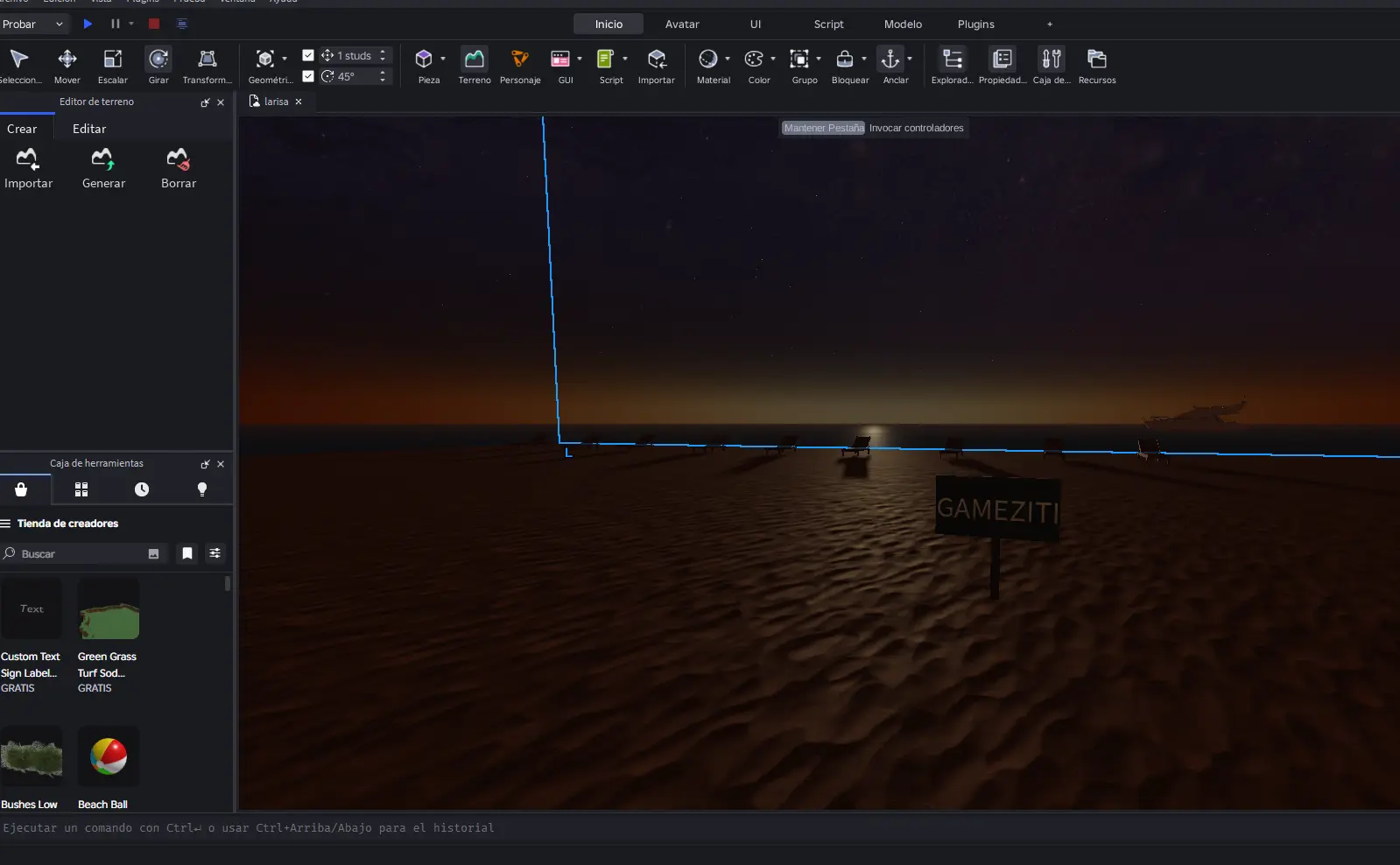 Cómo crear y publicar un juego en Roblox Studio